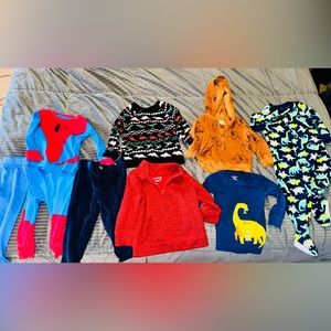 Bundle/lot (9) of winter boy clothes 12M